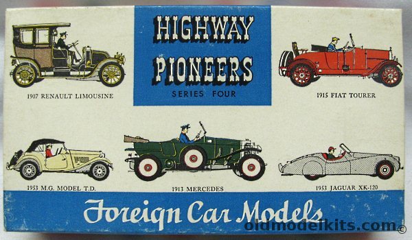Revell 1/32 1953 MG Model TD - Highway Pioneers Series 4, H52-69 plastic model kit